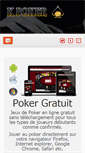 Mobile Screenshot of k-poker.com